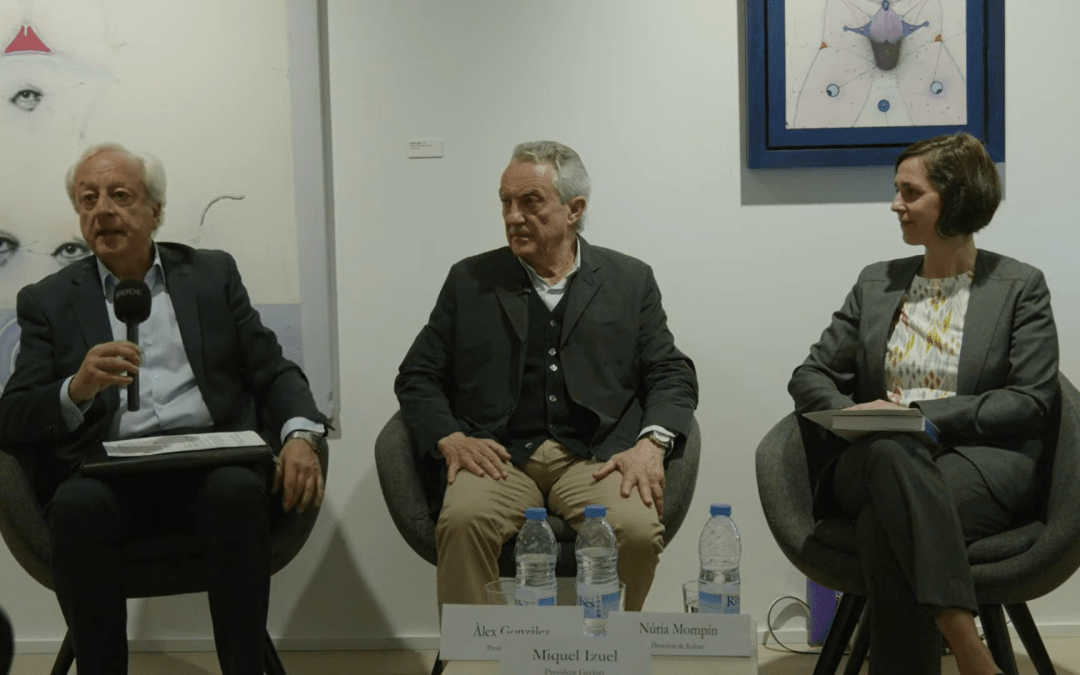 Presentación «Arteterapia clínica» en la fundación Suñol