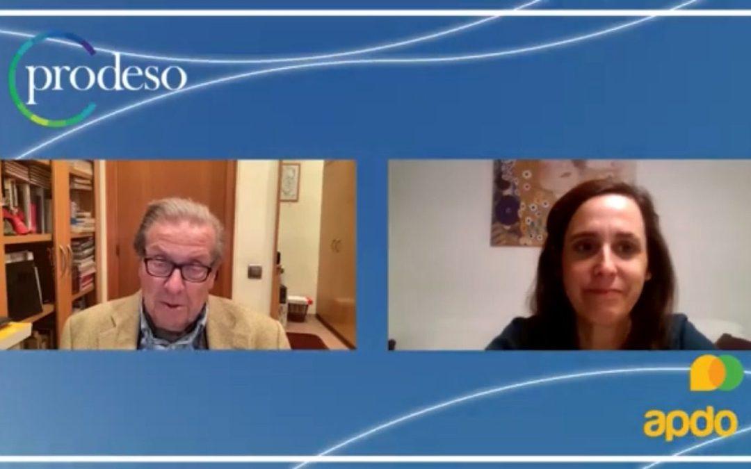 Entrevista en PRODESO, de Manuel Egea a Núria Mompín